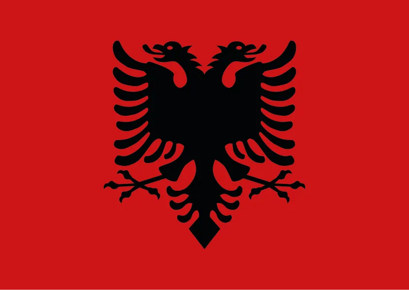 Albania Flag Printable