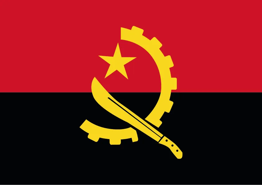 Angola Flag Printable