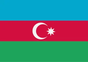 Azerbaijan Flag Printable