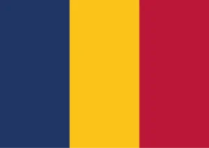 Chad Flag Printable