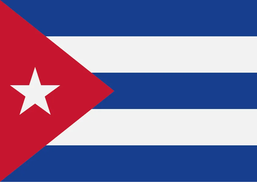 Cuba Flag Printable