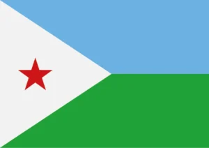 Djibouti Flag Printable