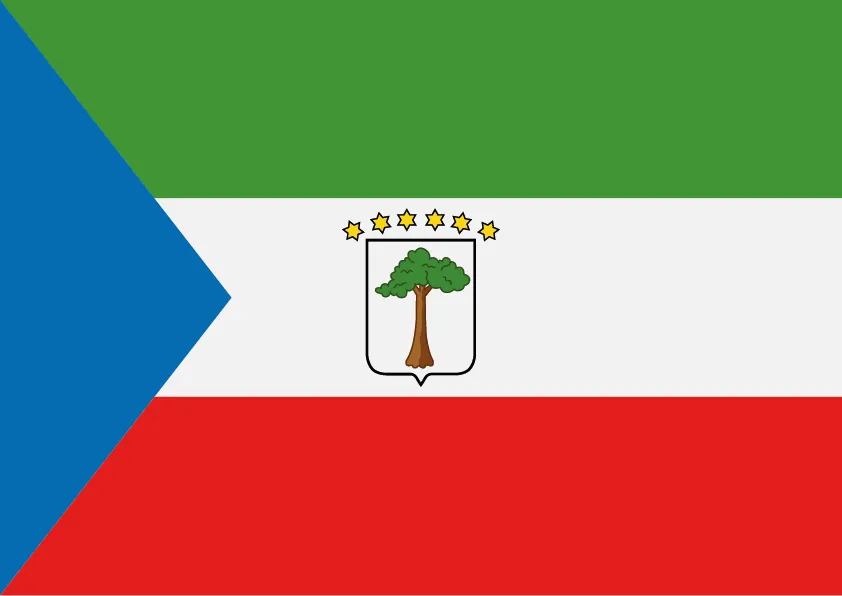 Equatorial Guinea Flag Printable