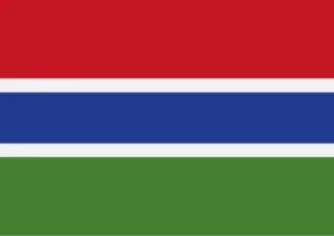 Gambia Flag Printable