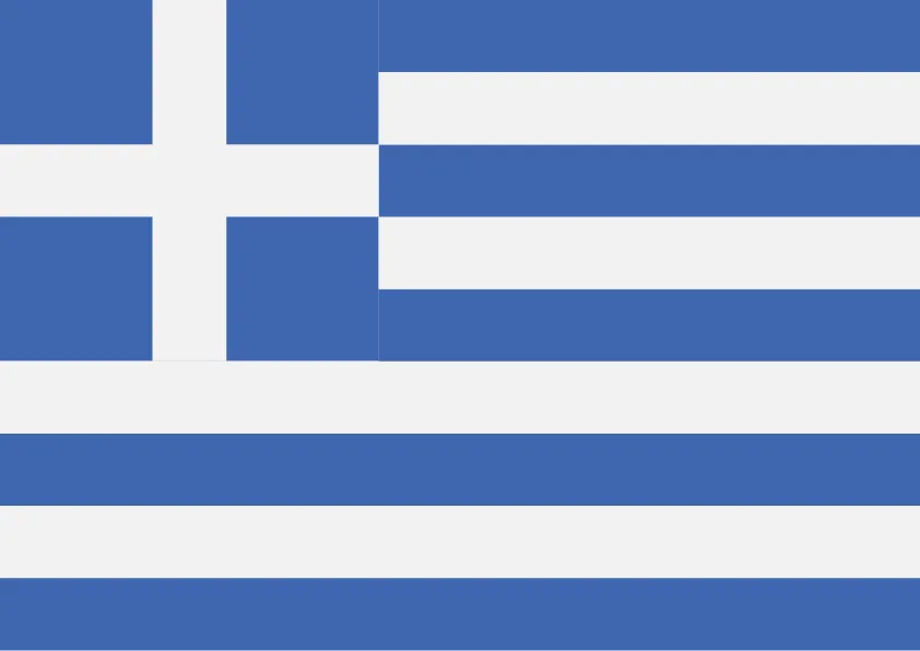 Greece Flag Printable