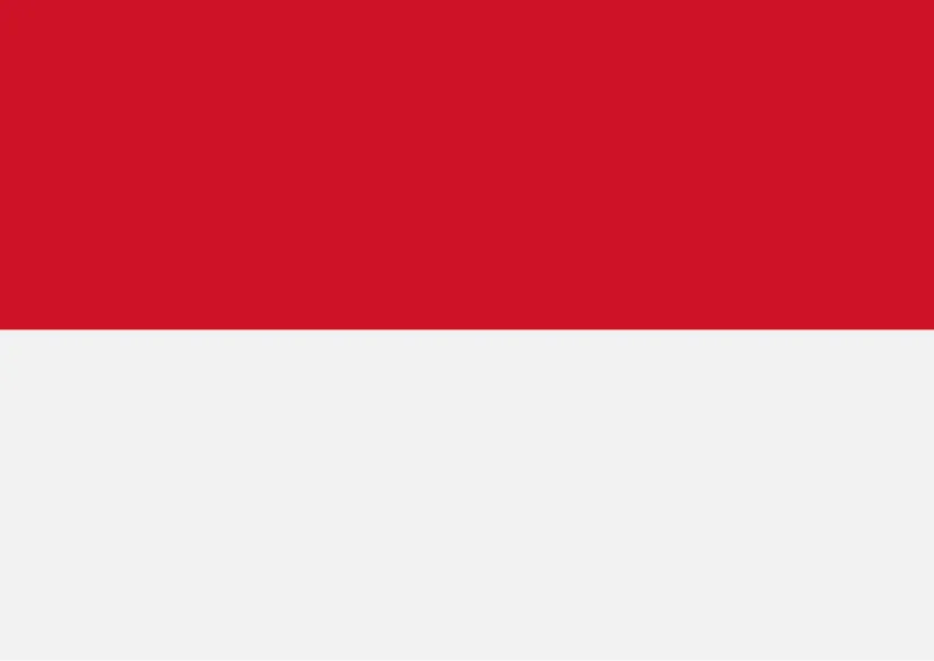 Indonesia Flag Printable