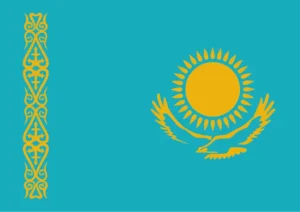Kazakhstan Flag Printable