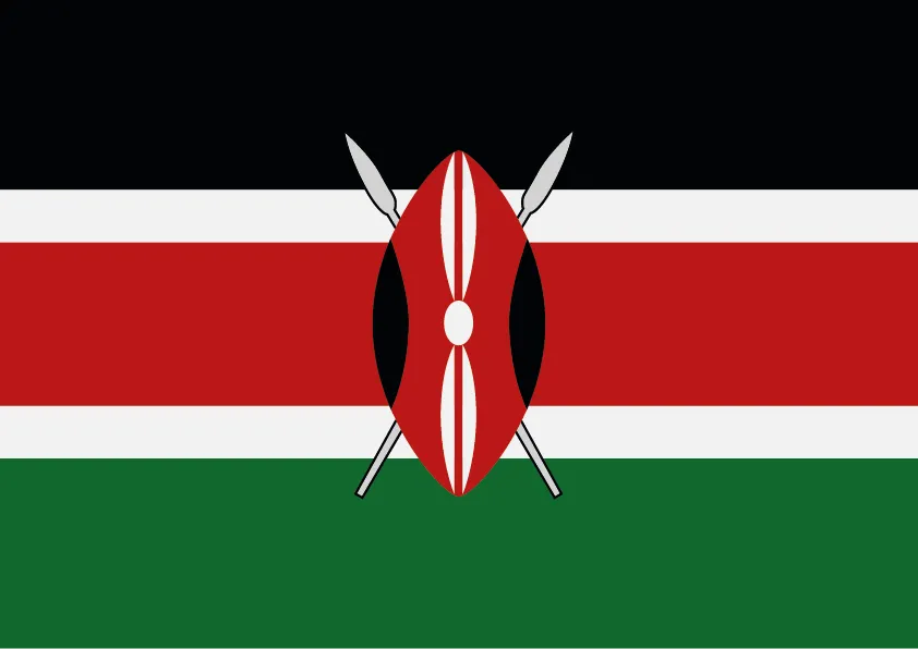 Kenya Flag Printable