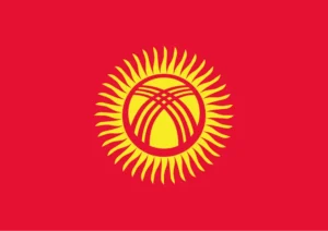Kyrgyzstan Flag Printable