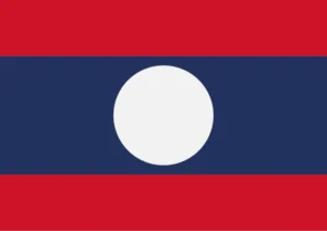 Laos Flag Printable