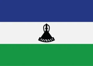Lesotho Flag Printable