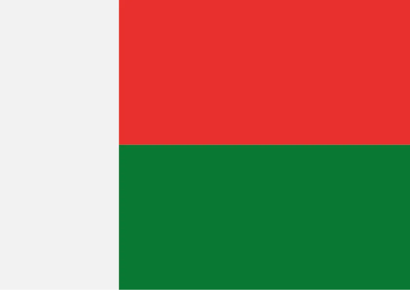 Madagascar Flag Printable