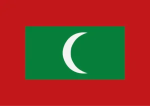 Maldives Flag Printable