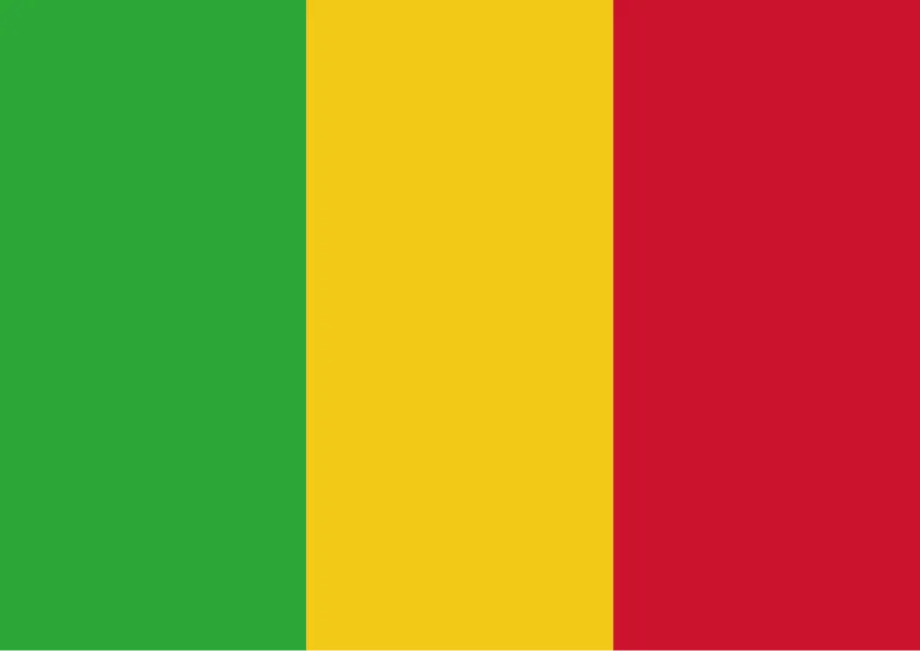 Mali Flag Printable