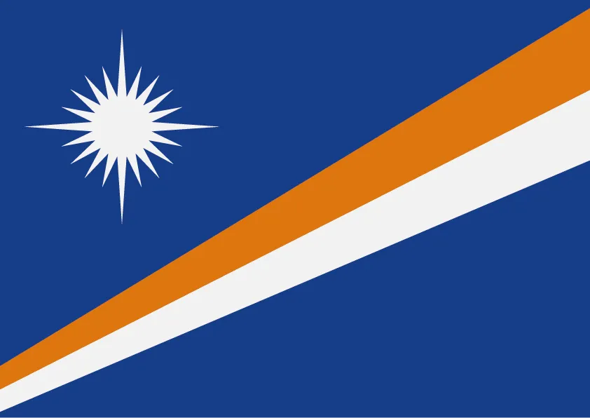 Marshall Islands Flag Printable