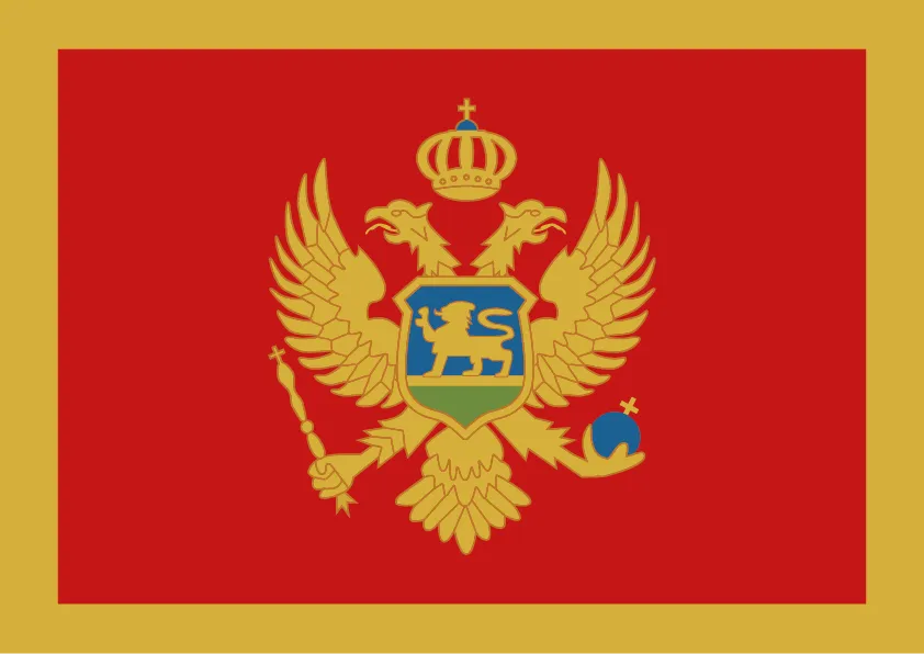 Montenegro Flag Printable