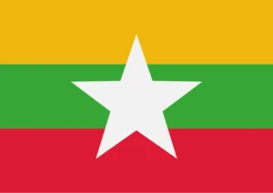 Myanmar Flag Printable