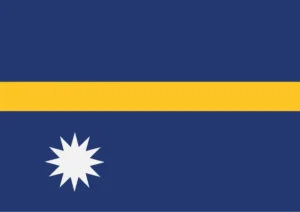 Nauru Flag Printable