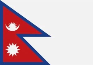 Nepal Flag Printable