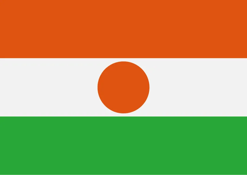 Niger Flag Printable
