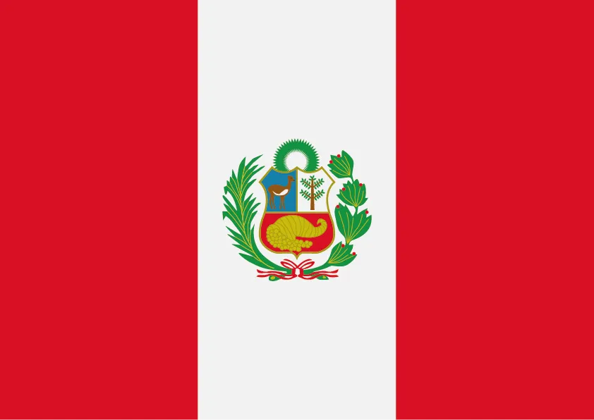 Peru Flag Printable