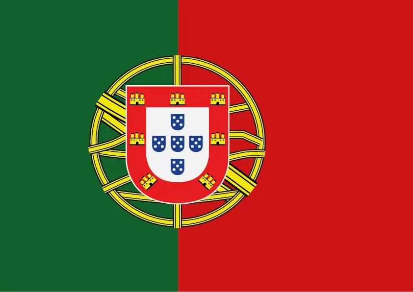 Portugal Flag Printable