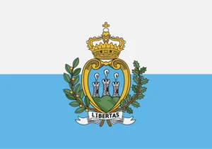 San Marino Flag Printable