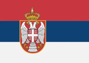 Serbia Flag Printable