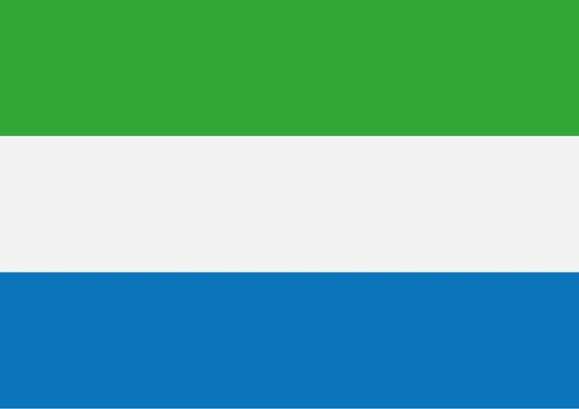 Sierra Leone Flag Printable