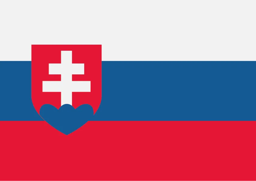 Slovakia Flag Printable