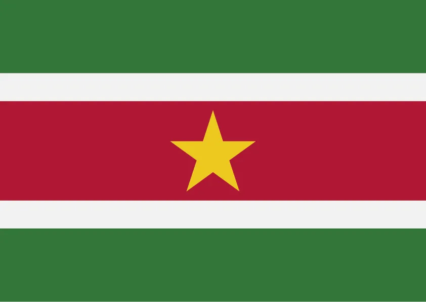 Suriname Flag Printable