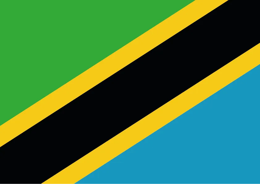 Tanzania Flag Printable