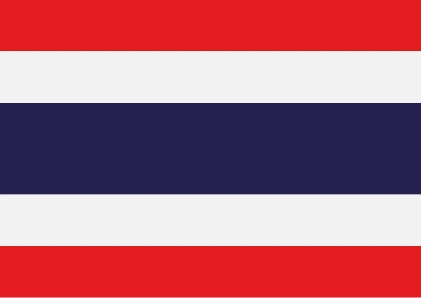 Thailand Flag Printable