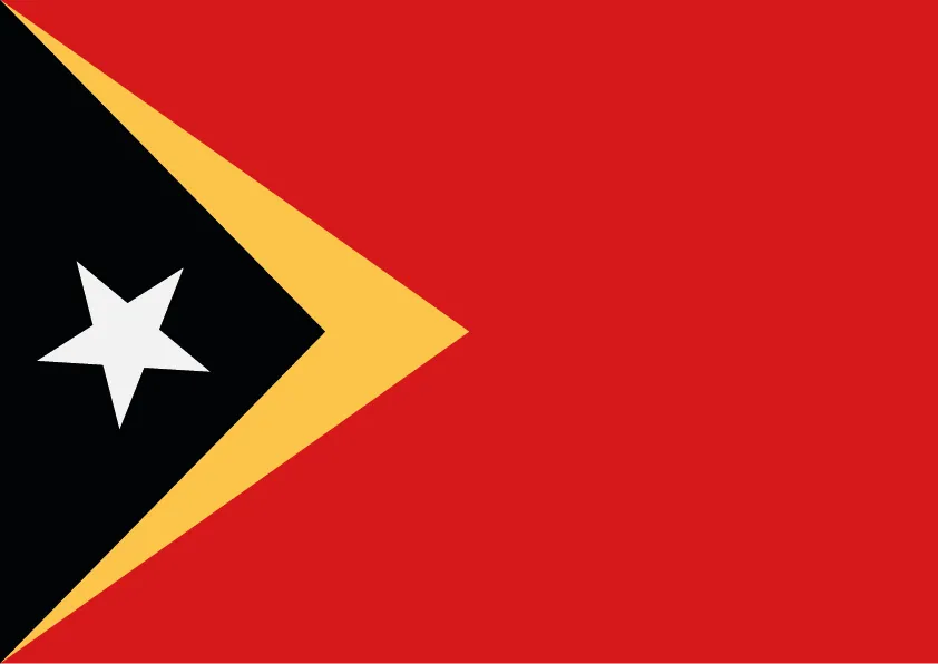 Timor Flag Printable
