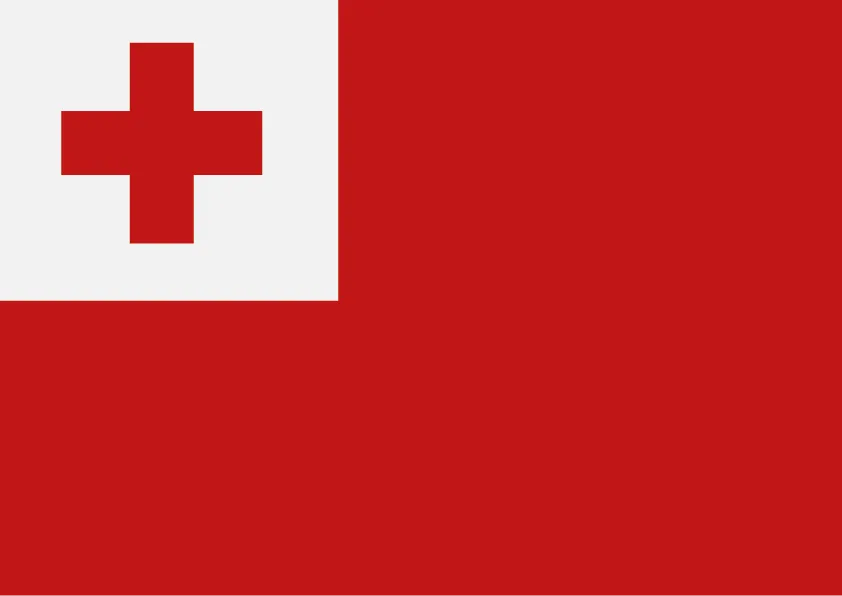 Tonga Flag Printable