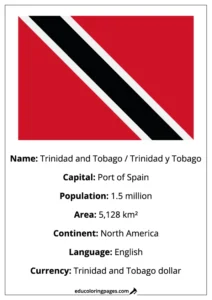 Trinidad And Tobago Flag Country Facts Educational