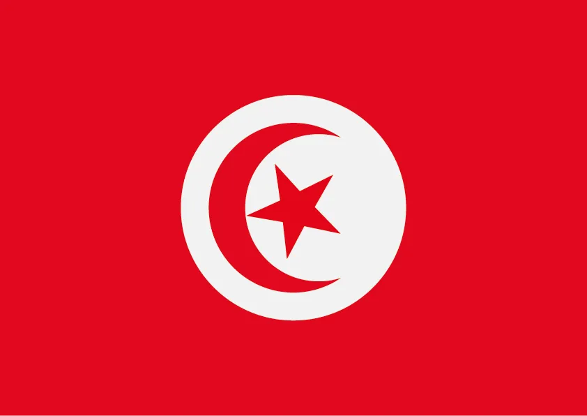 Tunisia Flag Printable