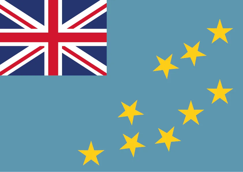 Tuvalu Flag Printable