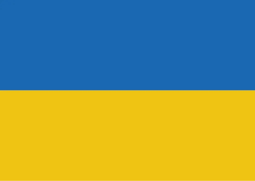 Ukraine Flag Printable